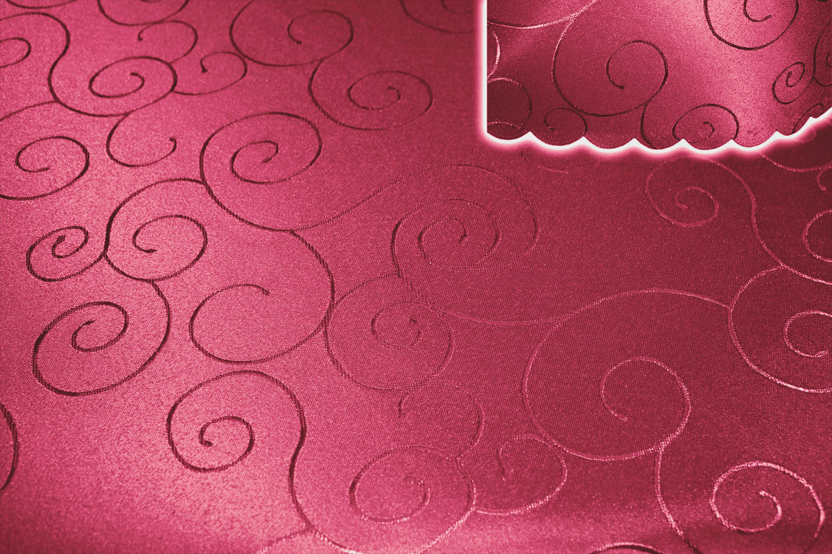 TISCHDECKE 110/140 cm Ornamente Beere - Beere, Textil (110/140cm) - TiborTex
