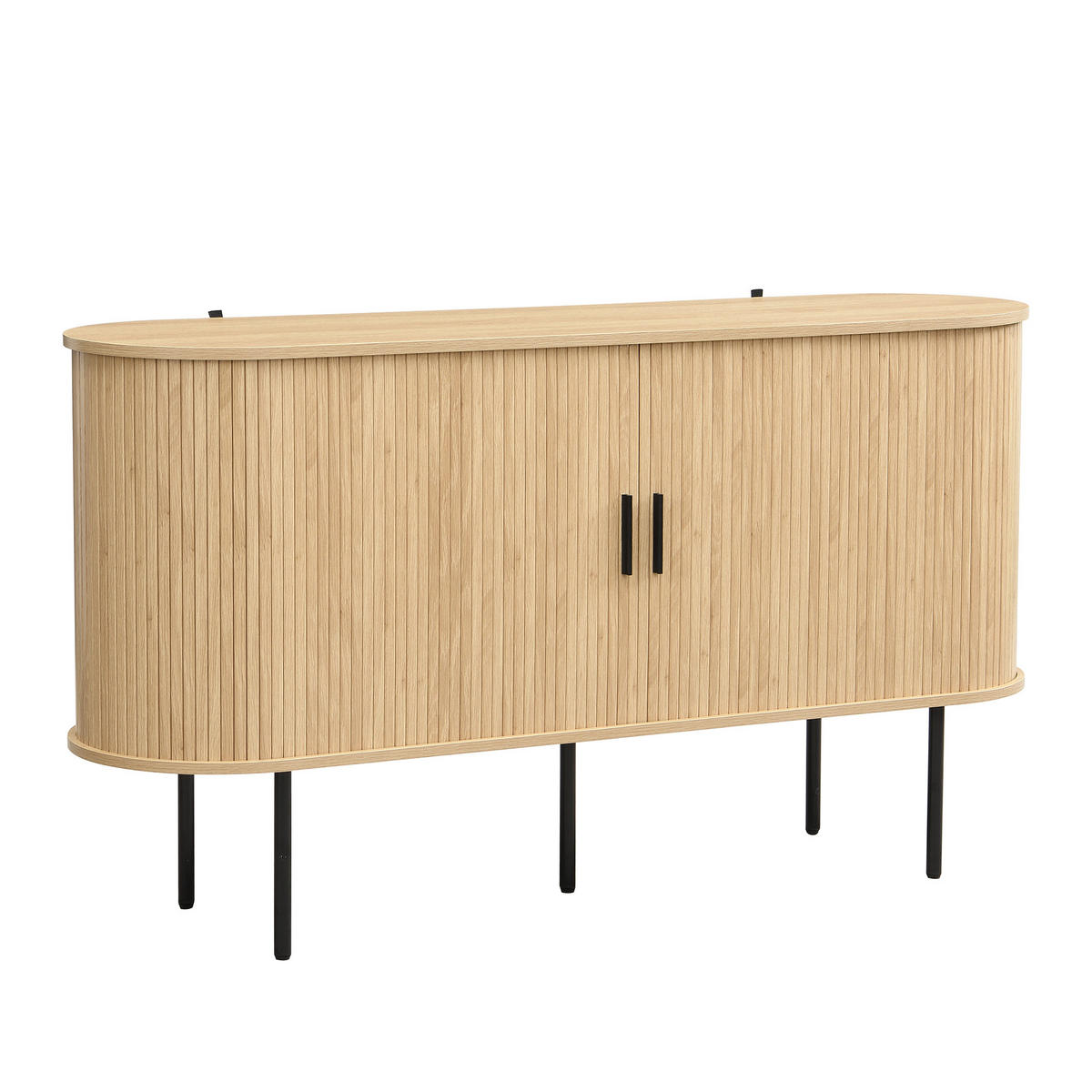 SIDEBOARD Natural 140/40/78 cm - Naturfarben, Holzwerkstoff (140/78/40cm) - PANGIVO