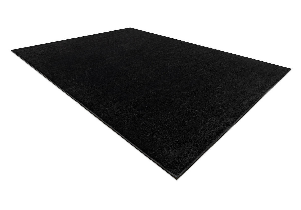 TEPPICH Softy 160/220 cm - Schwarz, Textil (160/220cm) - rugsX