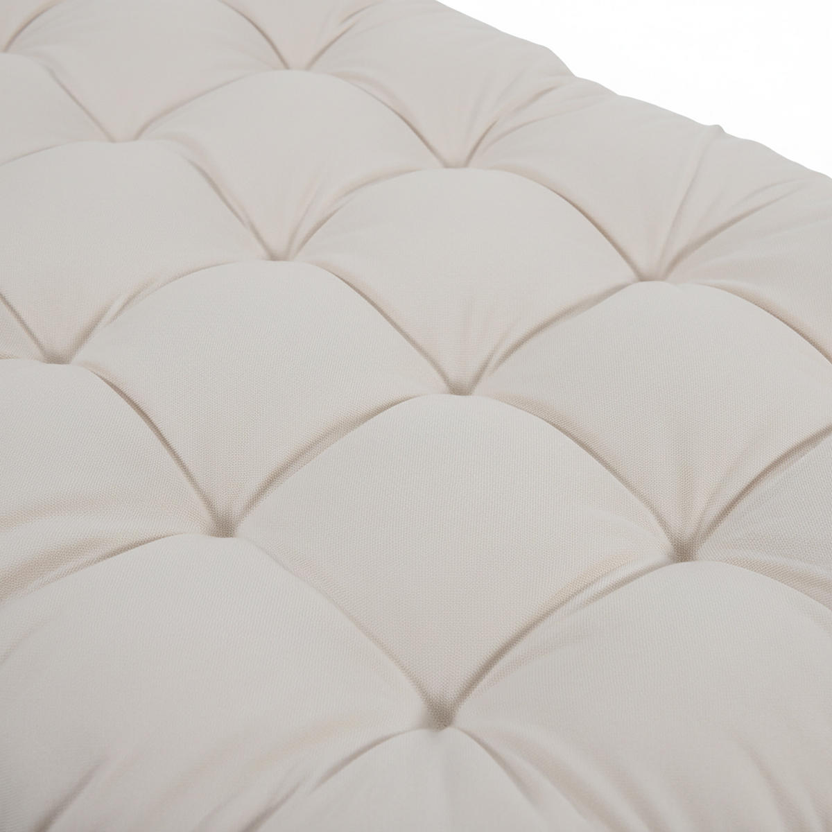 LAVIČKOVÝ sedák - béžová, textil/plast (70/8/180cm) - Relaxdays