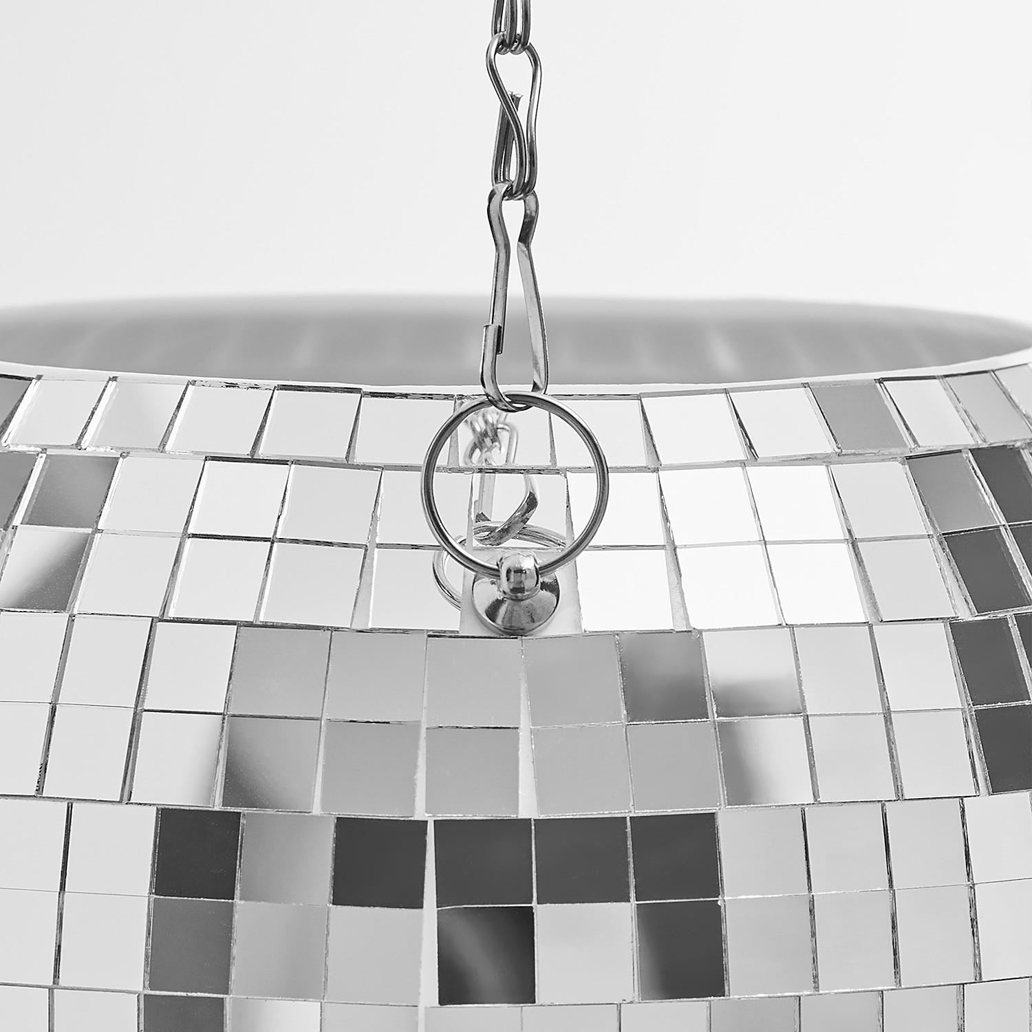 BLUMENÜBERTOPF Disco - Silberfarben, Kunststoff (15cm) - Butlers