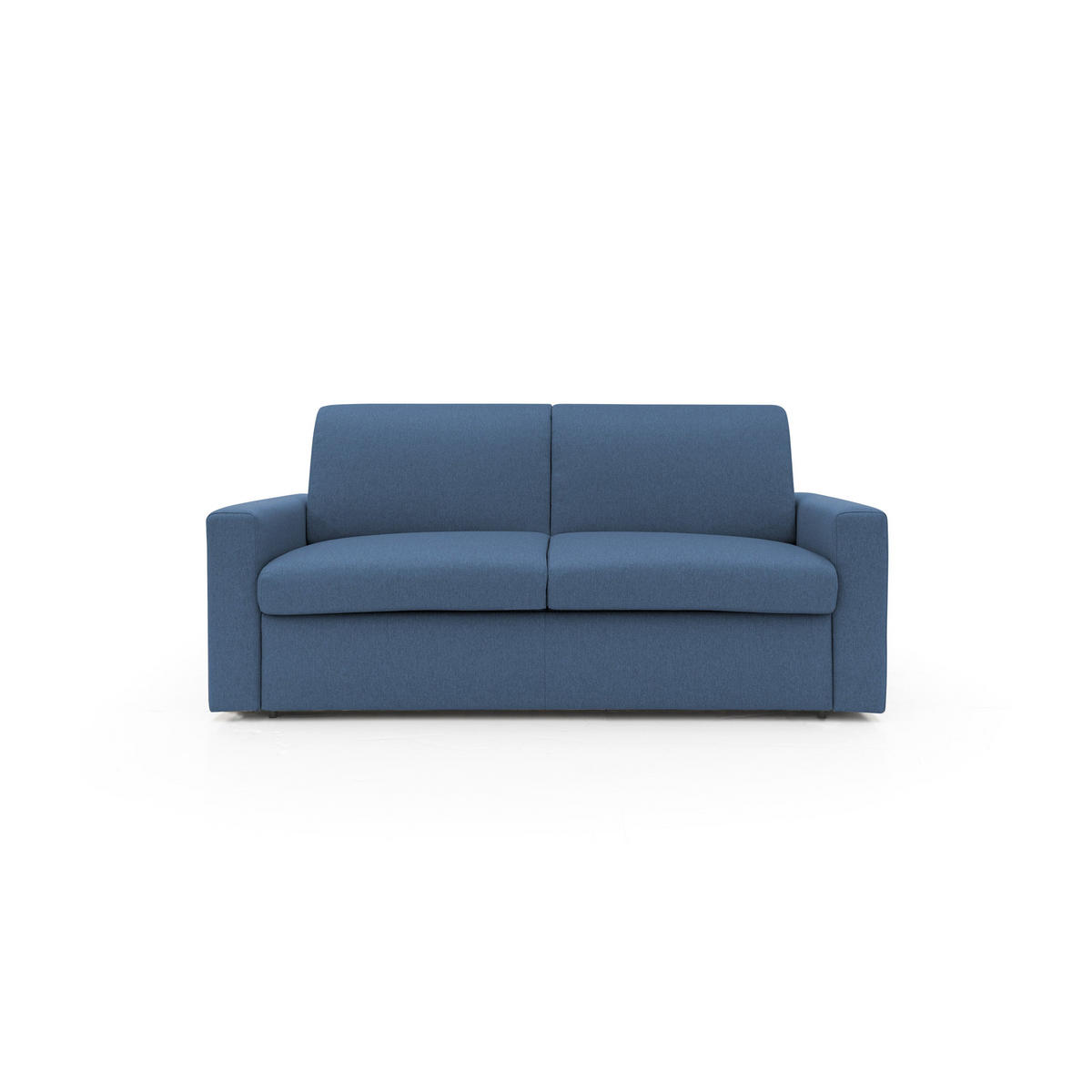 SCHLAFSOFA Kansas - Blau, Textil (212/92/95cm) - Divani.store
