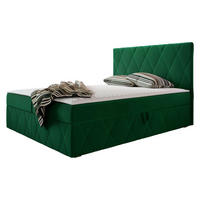 BOXBETT Simoti - Grün, Holzwerkstoff (180/200cm) - MIRJAN24