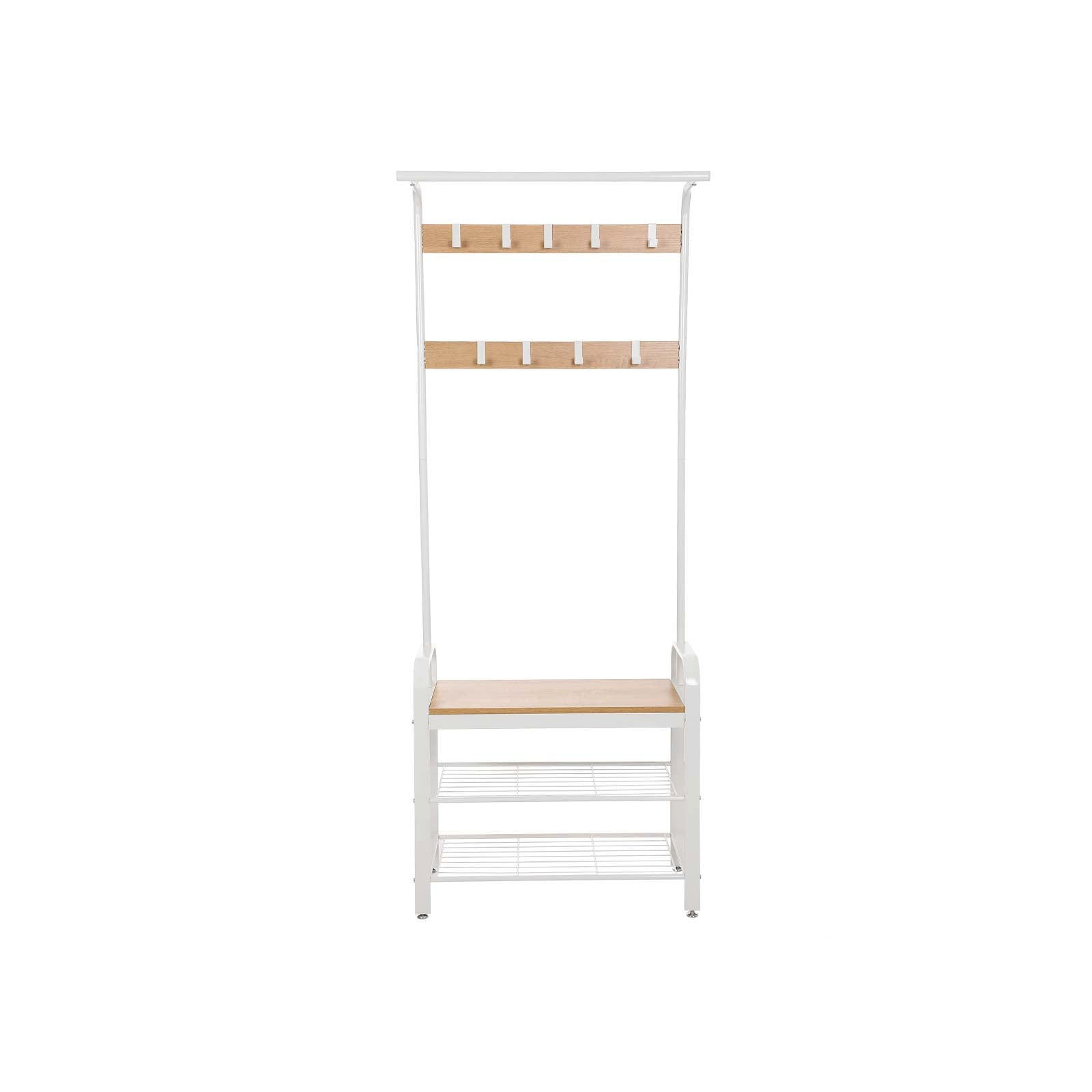 GARDEROBE STOCKHOLM - Creme, Metall (34/183/72cm) - Hansiro