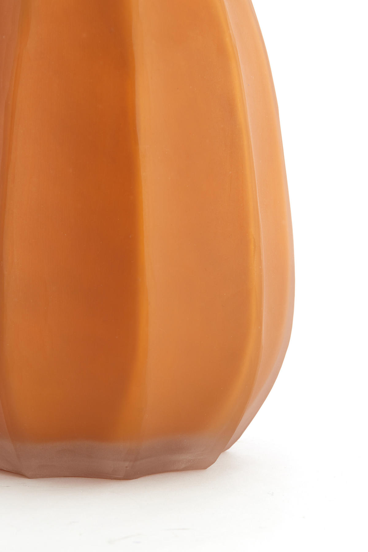 VAZE Bradley Braun 17/17/23.5 cm - Braun, Glas (23.5cm) - Light & Living