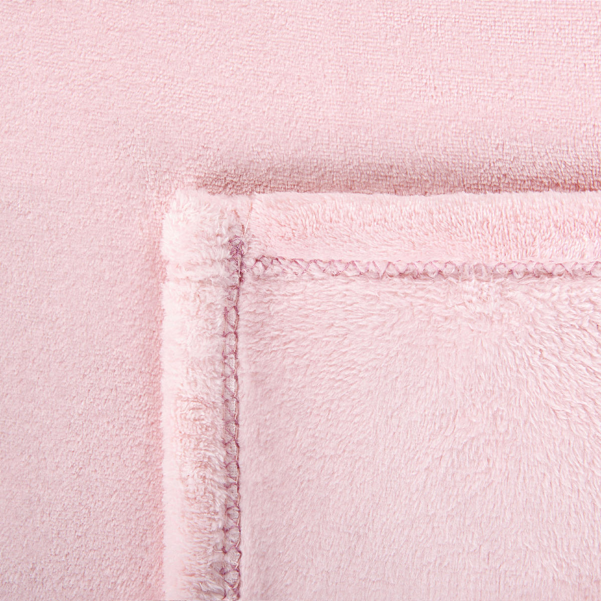 DECKE Rosa Bayburt 200/220 cm - Pink, Textil (200/220cm) - Beliani