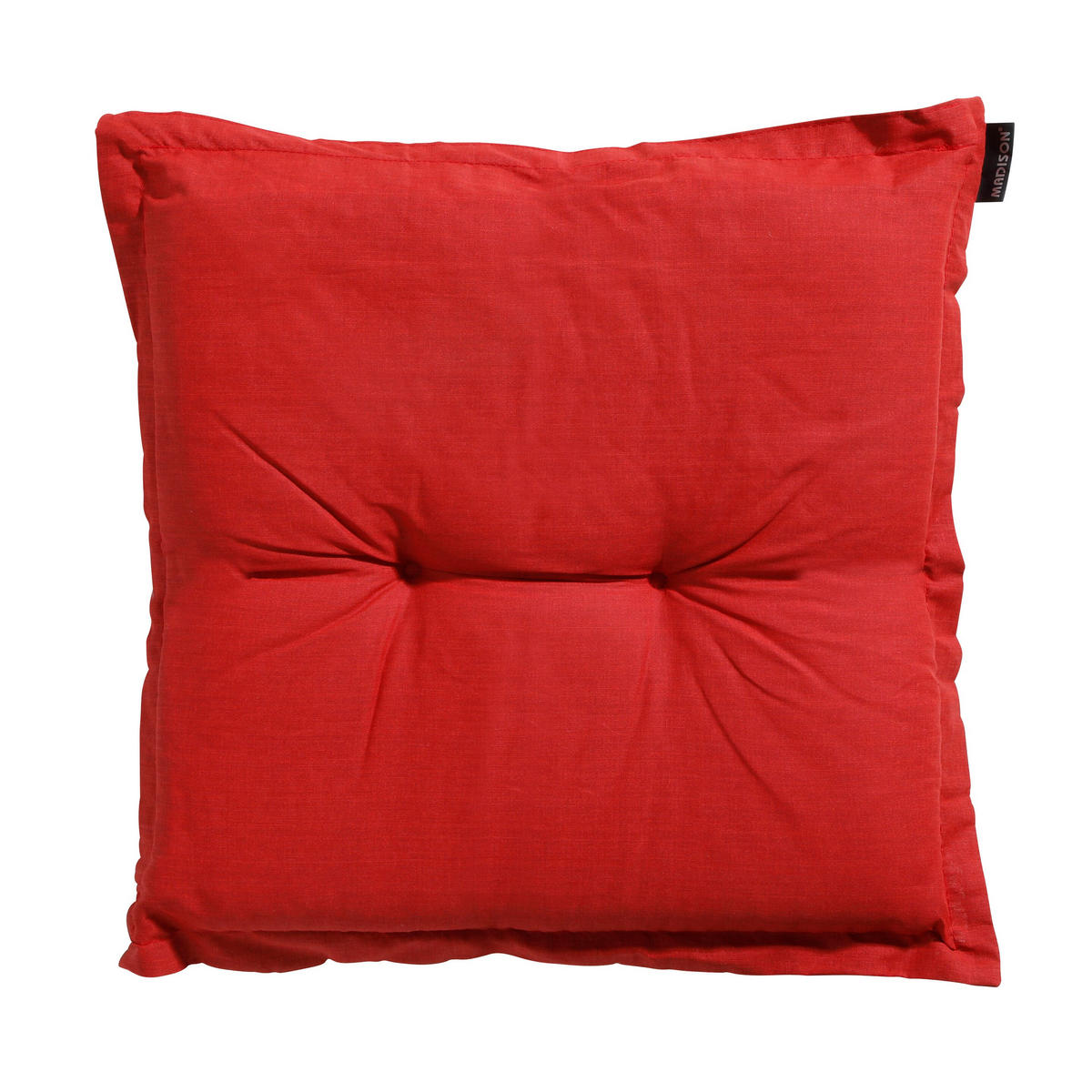 SITZKISSEN Basic 50/50 cm 4er-Set - Rot, Textil (50/5/50cm) - Madison