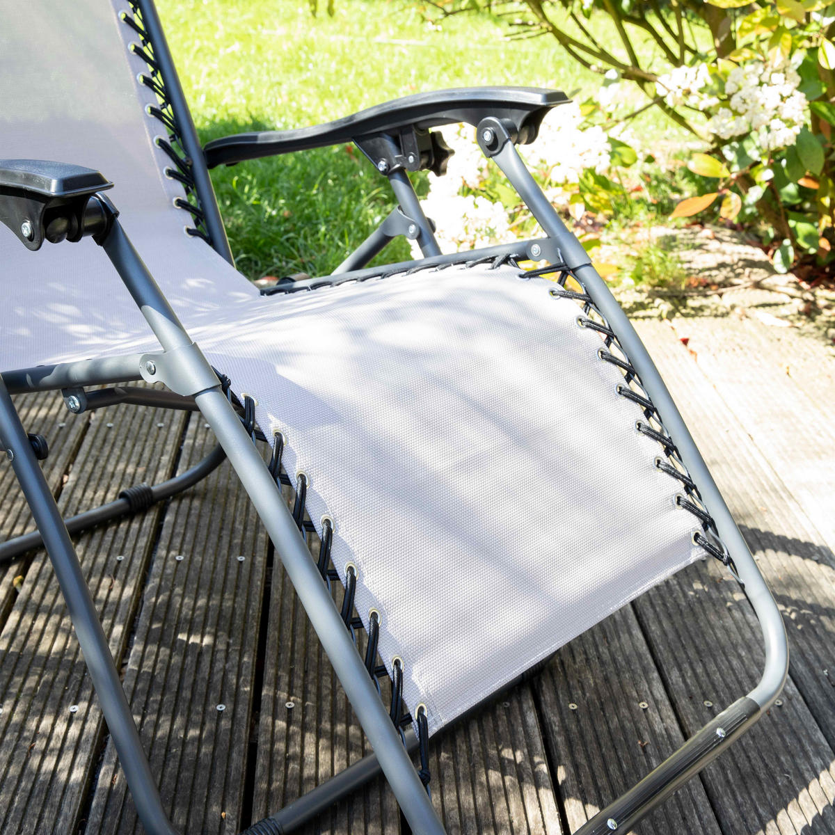 LOUNGESESSEL 2-tlg., Taupe - Taupe, Metall (160/110/65cm) - Oviala