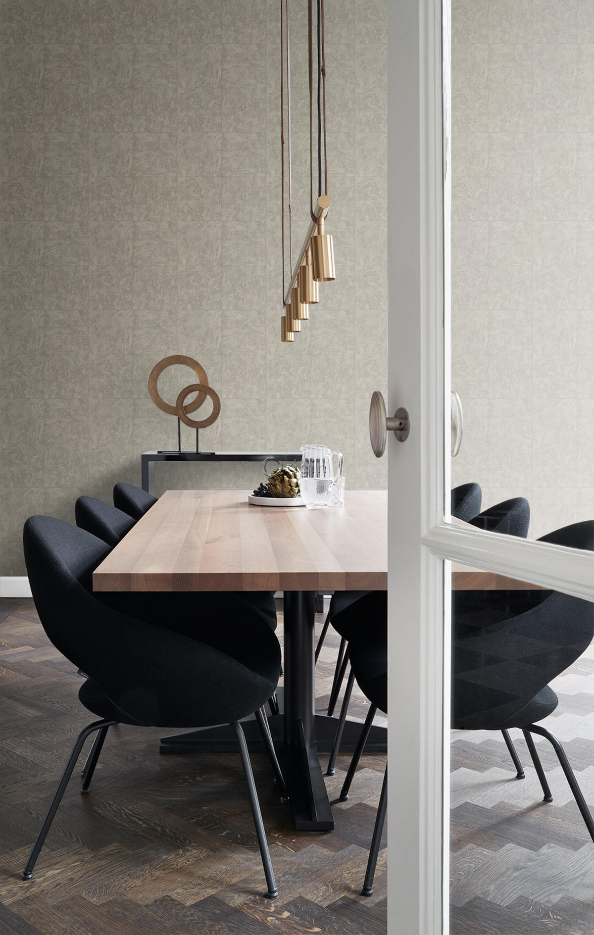 TAPETE Stein-Optik 53 cm x 10.05 m - Braun, Papier (53/1000cm) - Origin Wallcoverings