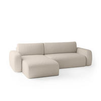 ECKSOFA Eckcouch Varde Universelle Beige - Beige, Textil (294/185cm) - Fedve