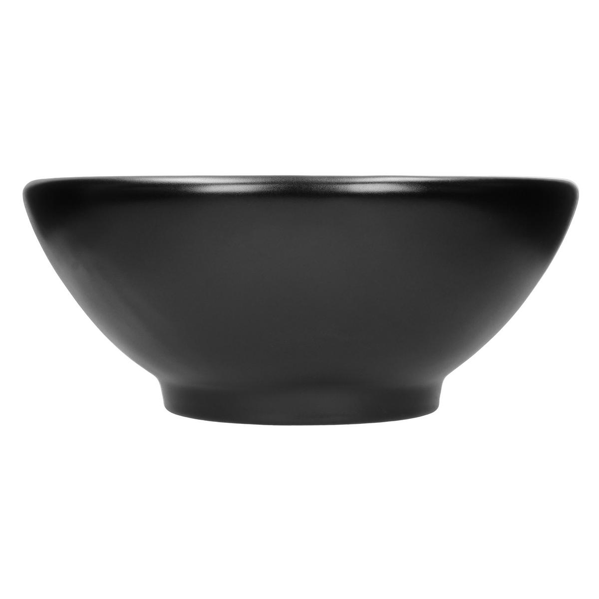 WASCHBECKEN - Schwarz, Keramik (42/17/42cm) - ML-DESIGN