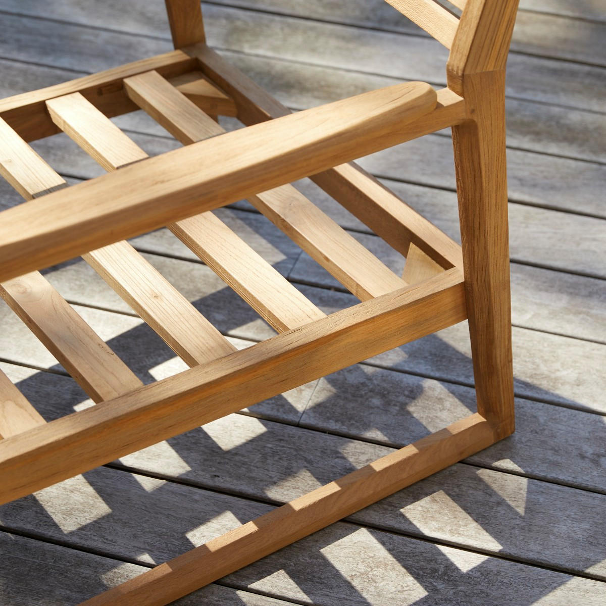 GARTENMÖBEL-SET 1-tlg Vasco Natur aus Teak - Naturfarben, Holz - Tikamoon