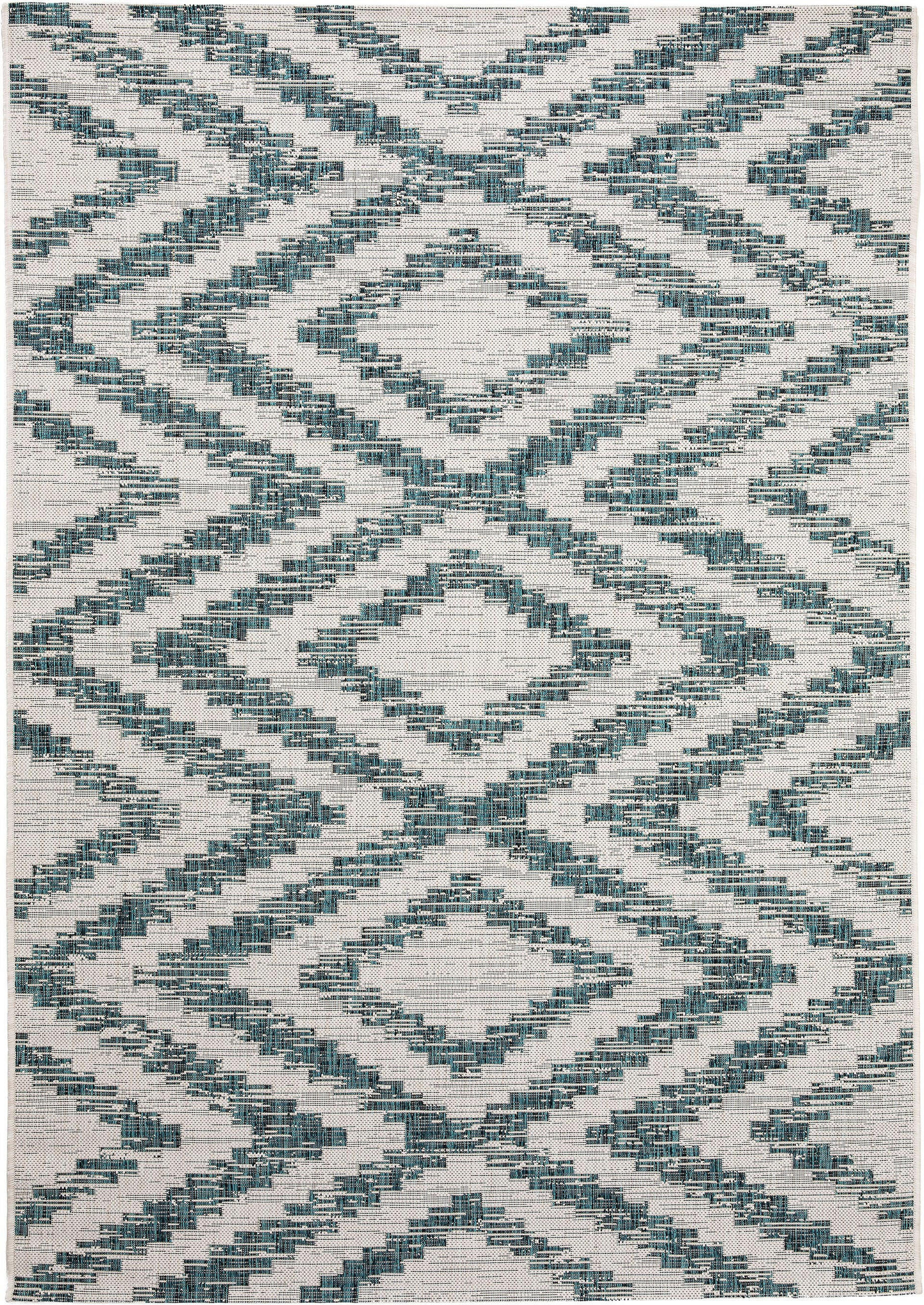OUTDOORTEPPICH Cleo Blau 160x230 cm - Blau, Textil (160/230cm) - benuta Nest