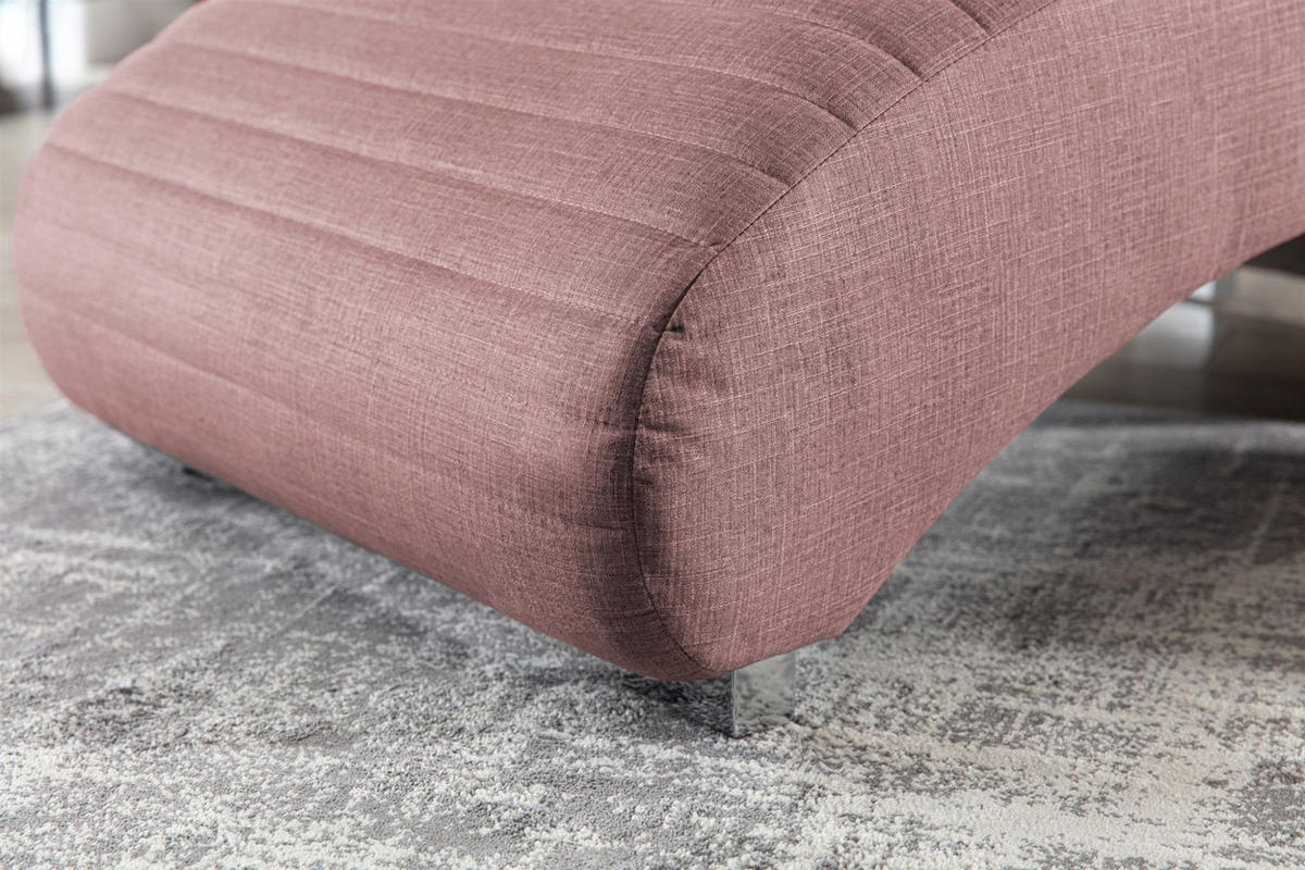 RELAXLIEGE Abramo In Lisbon - Rosa, Holzwerkstoff/Textil (73/80/170cm) - Fun Möbel