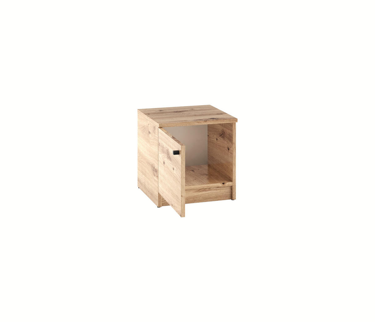 NACHTTISCH NATURIO 40x40,5x40 cm Eiche Artisan - Eiche Artisan, Holzwerkstoff (40/40.5/40cm) - MASSENO