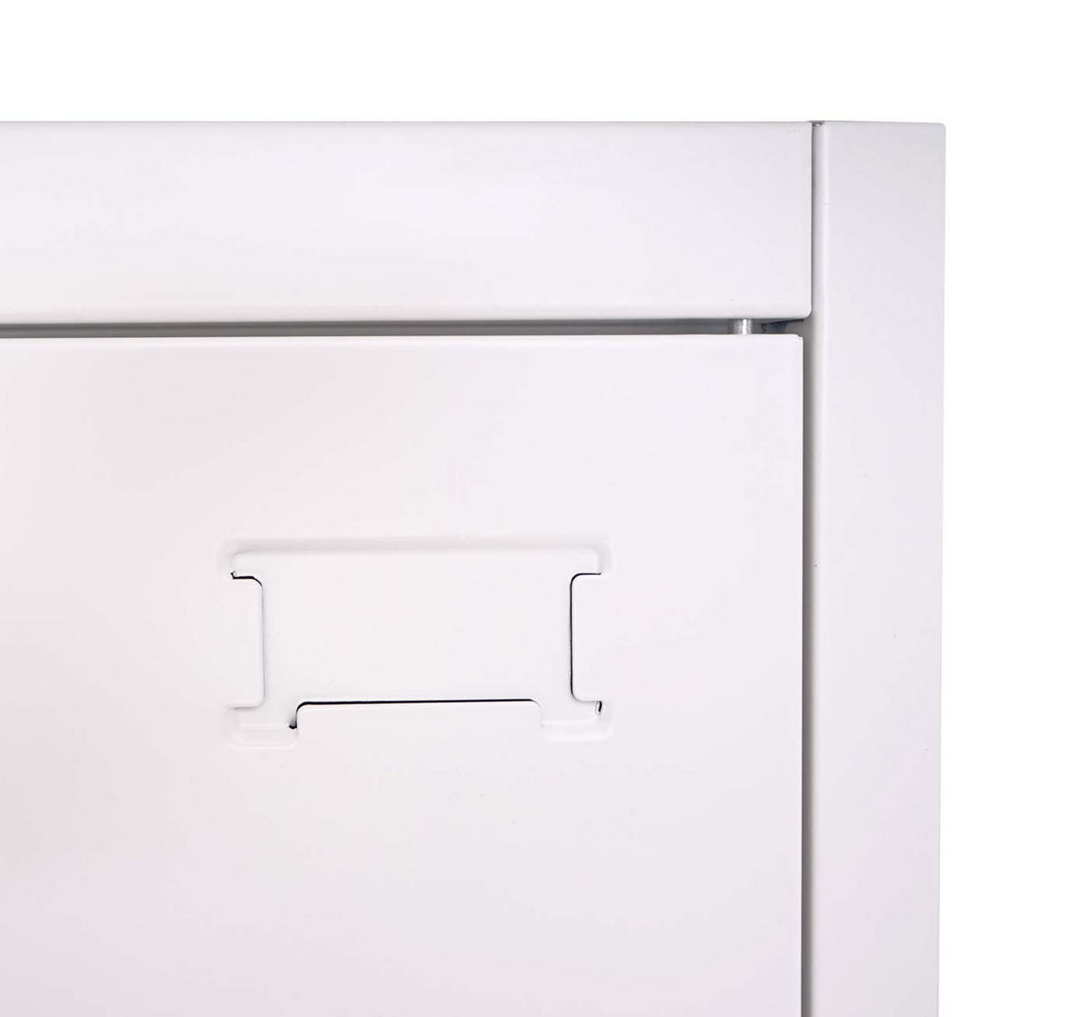 AKTENSCHRANK Weiß - Weiß, Metall (90/140/40cm) - MCW