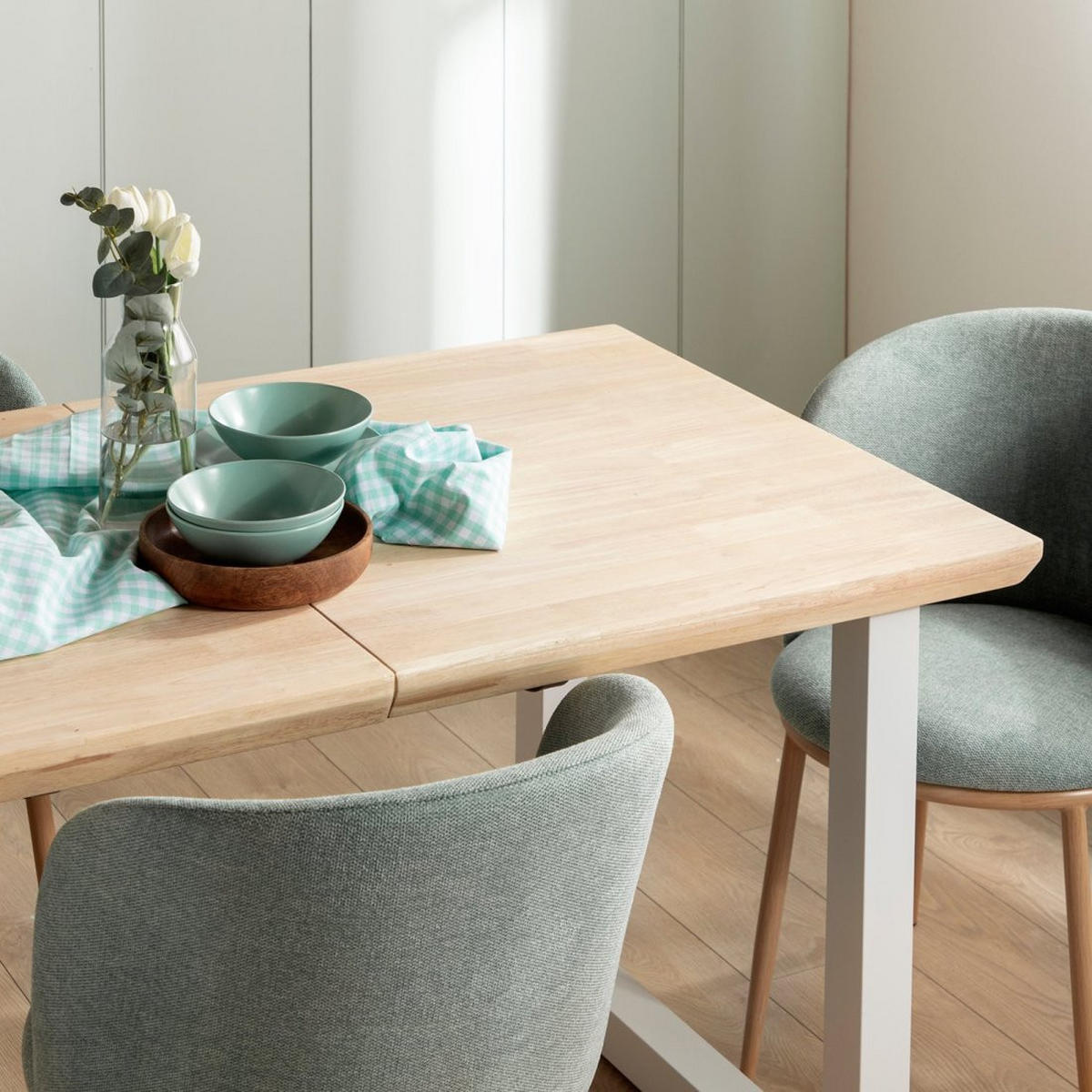 AUSZIEHBARER TISCH Khonor Zweifarbig 140/180 cm x 76 cm - Multicolor, Holz (90/140/76cm)