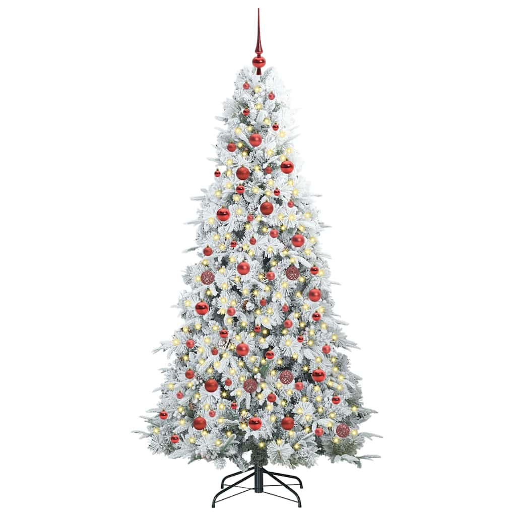 vidaXL Weihnachtsbaum Weiß 180 cm