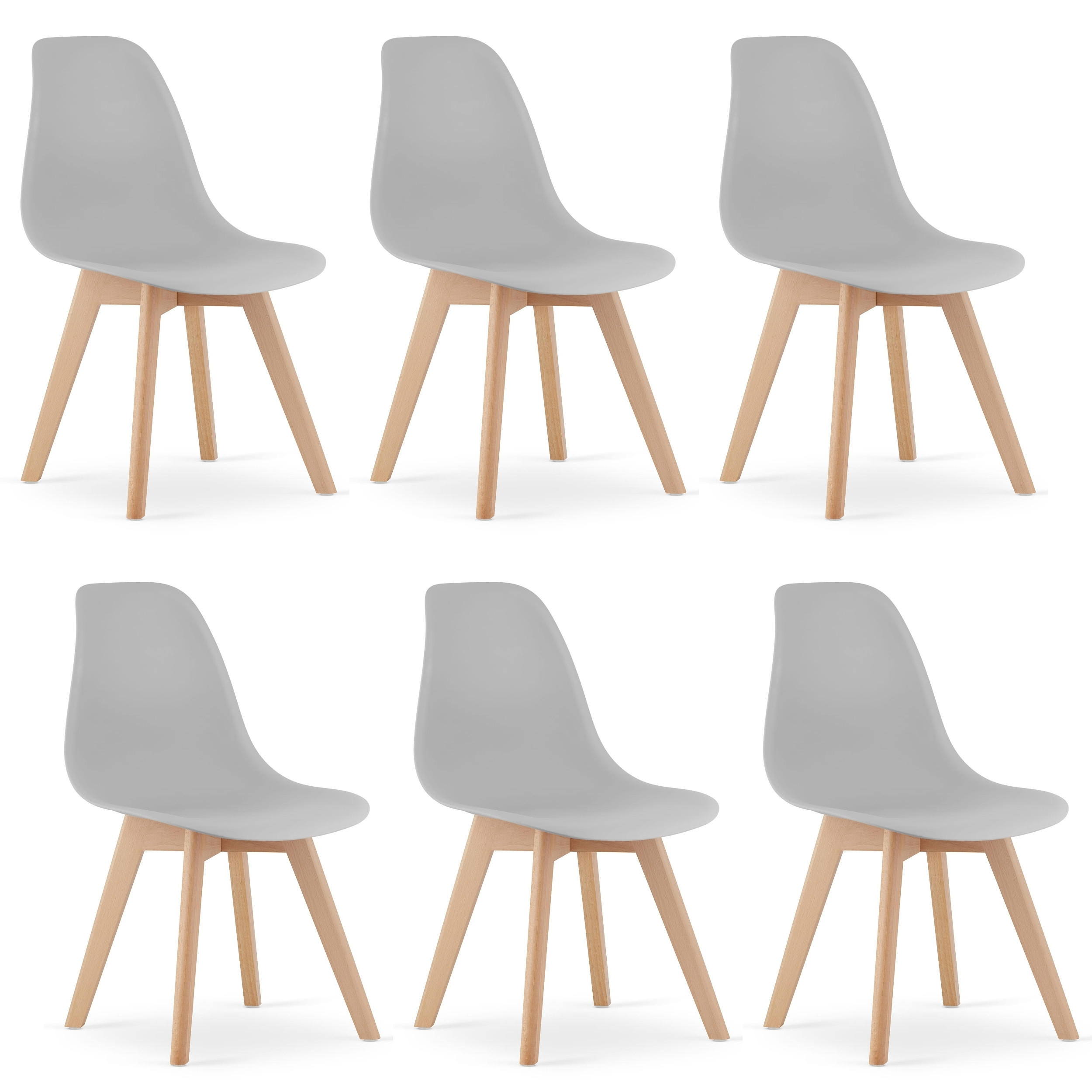 Komodee Stuhl Beige 45x87x51 cm