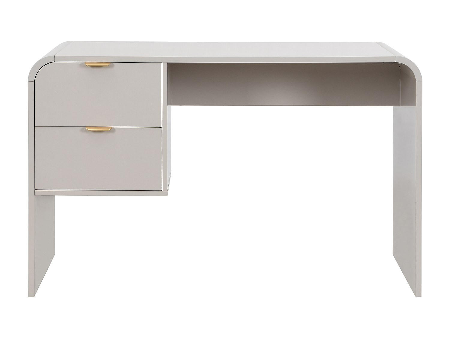 SCHREIBTISCH - 120 cm x 60 cm - holz - beige Oralino - Beige, Holz (60/120/75cm) - Vente-Unique
