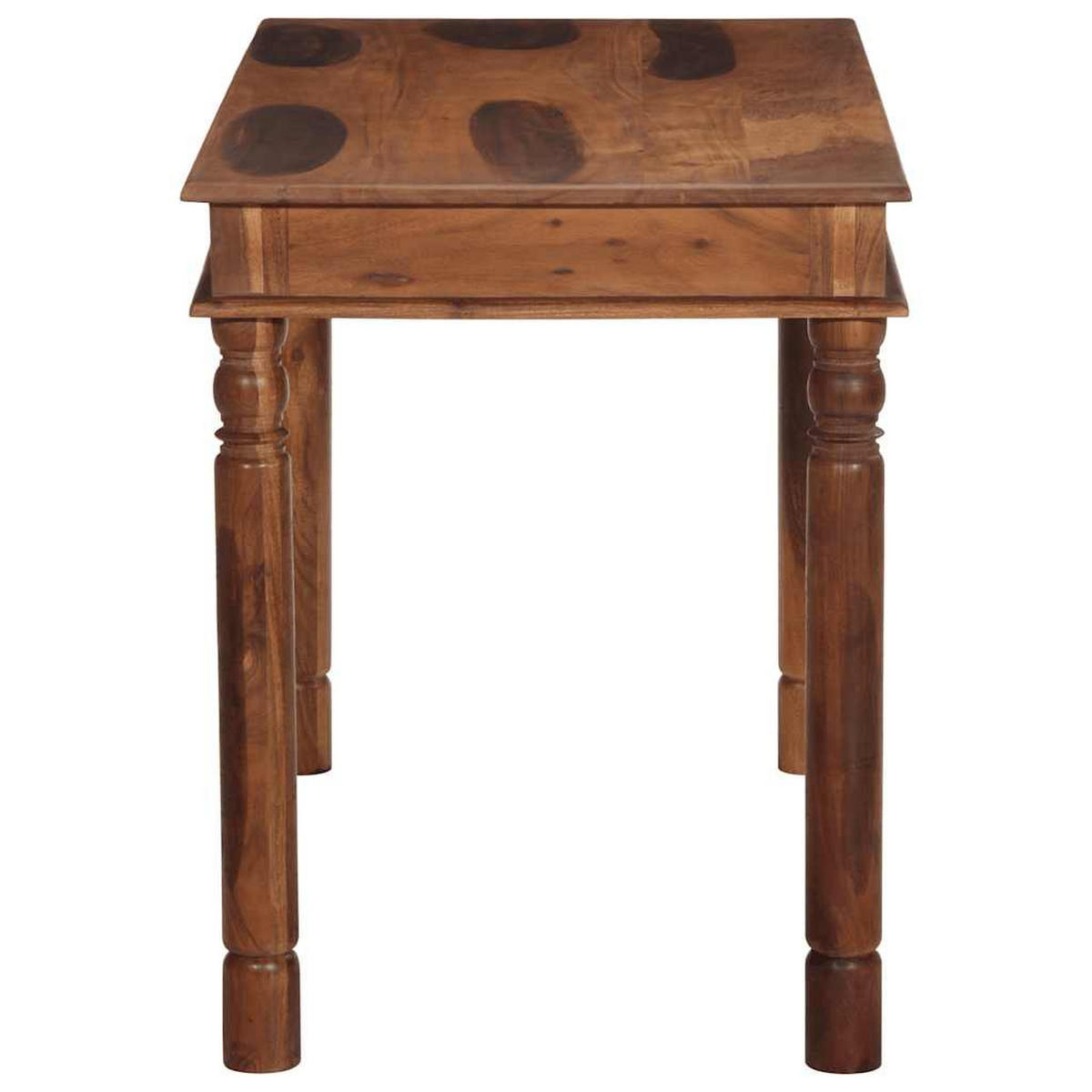 ESSTISCH 120/60/77 Cm Massivholz Akazie - Braun, Holz (120/60/77cm) - vidaXL