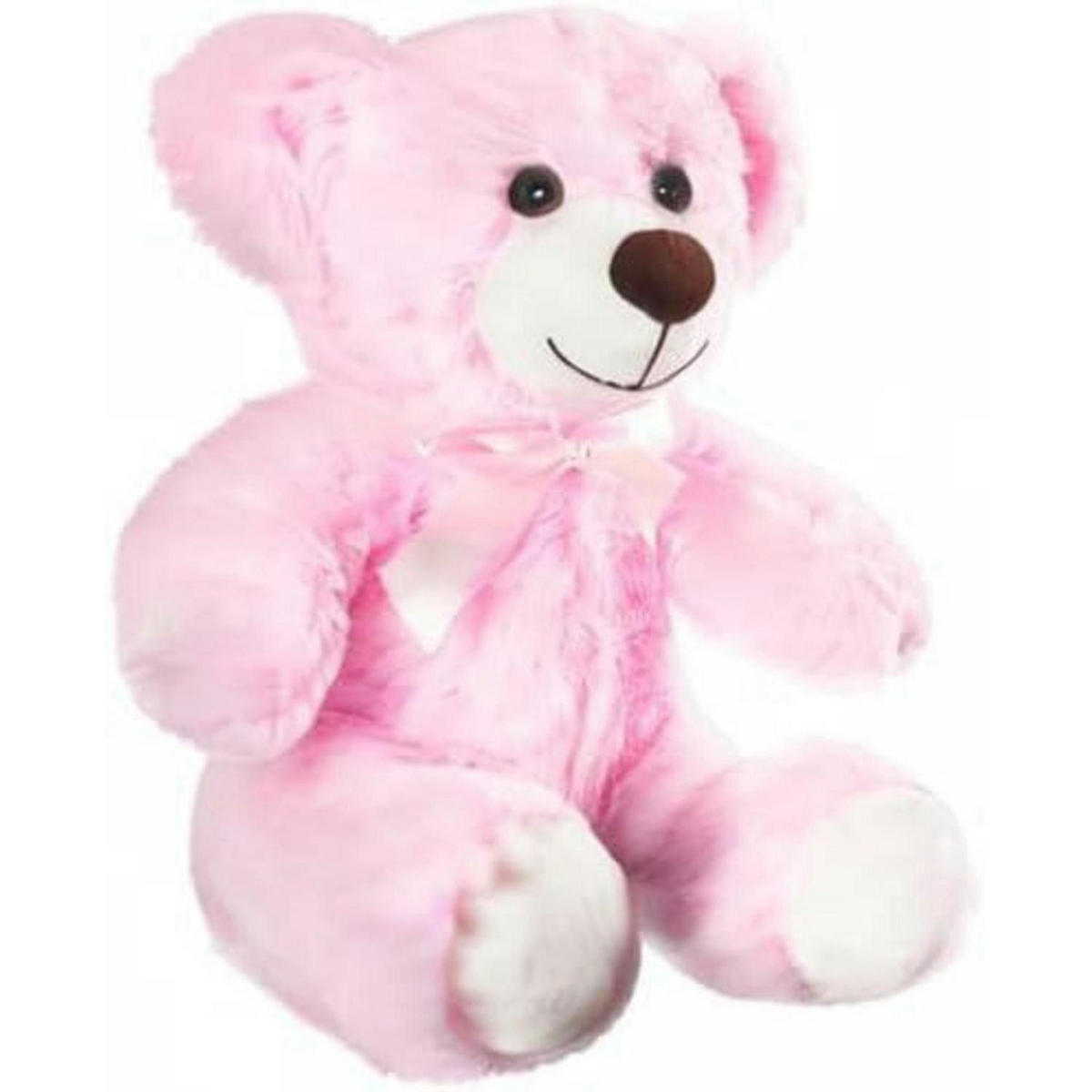 PLÜSCHTIER Teddybär 13.5 Zoll Rosa 1-teiliges Set - Rosa, Textil (25/35cm)