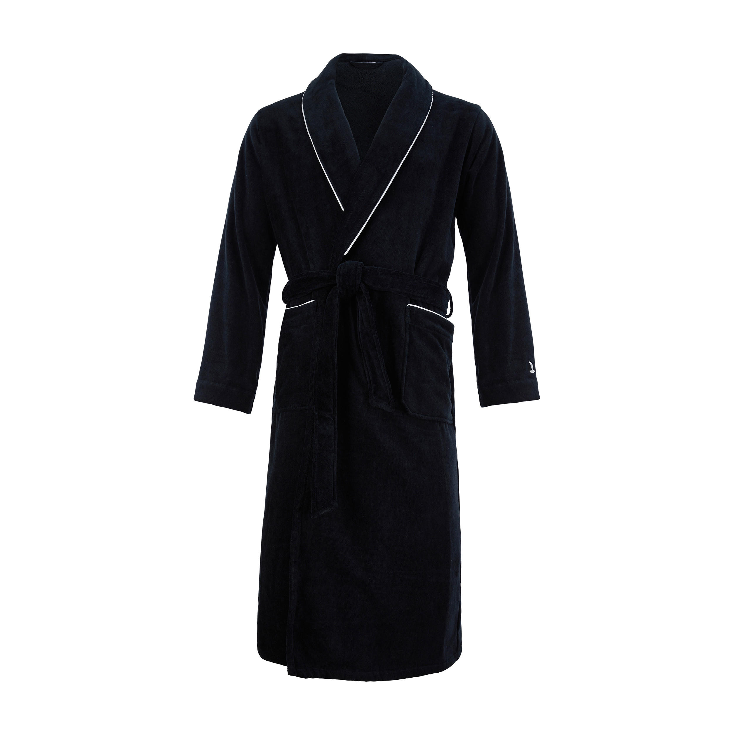 SCHALKRAGENMANTEL HOMEWEAR - Schwarz, Textil (XXXLnull) - MÖVE