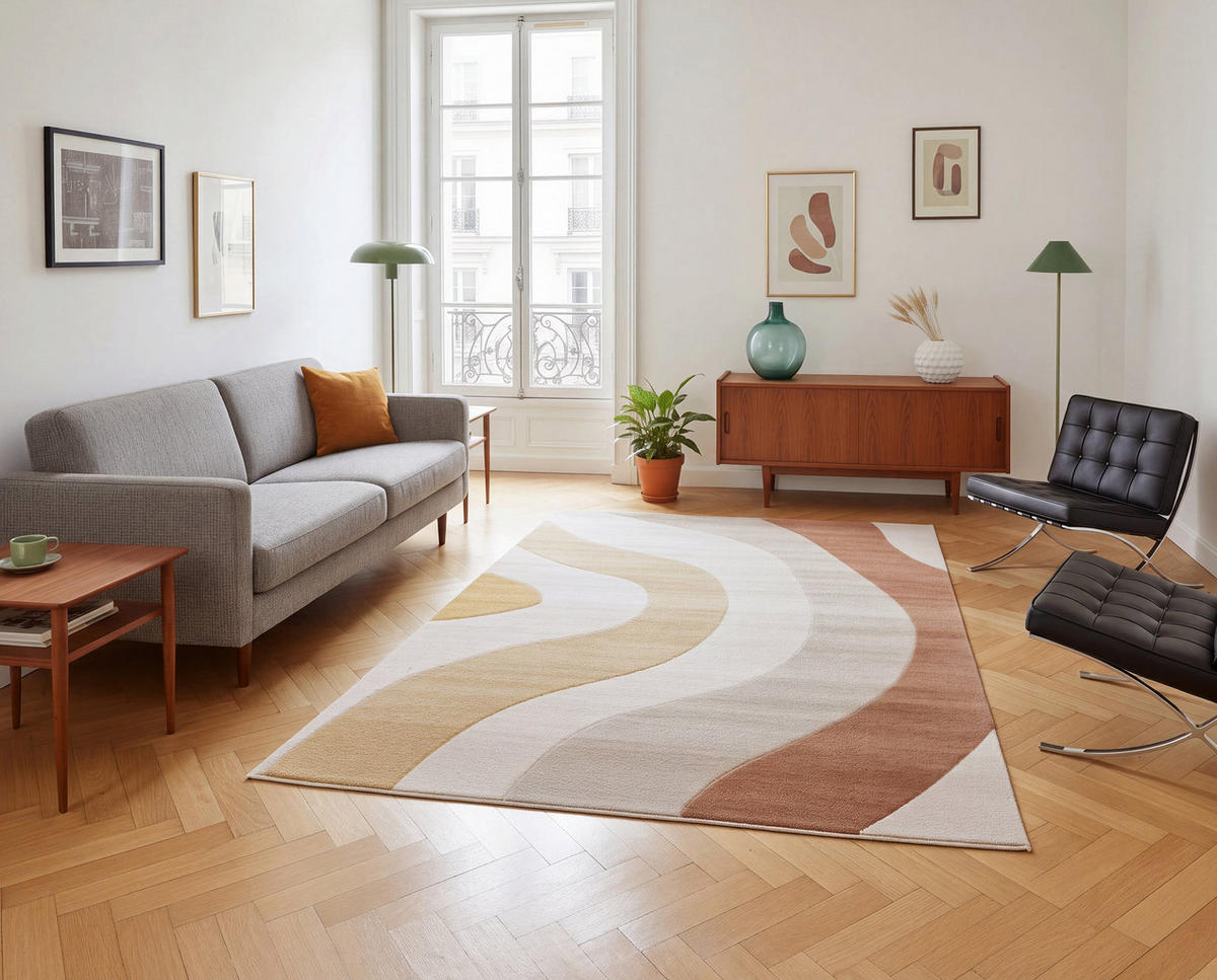 TEPPICH sehr weich pflegeleicht mehrfarbig - Multicolor, Textil (200/290cm) - AFK Living