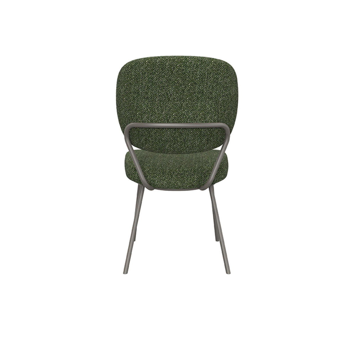 ESSZIMMERSTUHL Singapur Grün 63/49/90 cm 2er-Set - Grün, Textil (49/90/63cm) - LABEL51