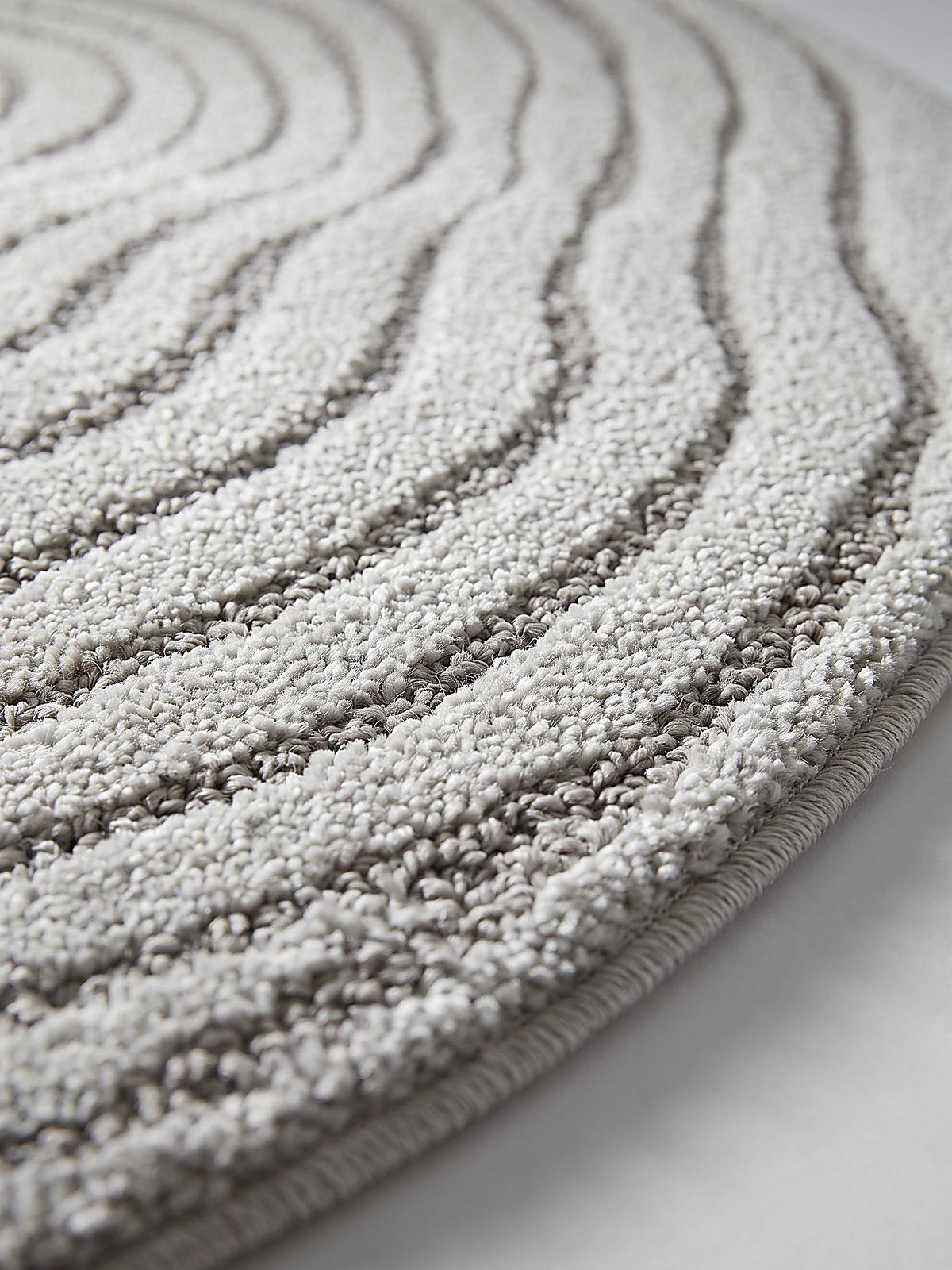 KURZFLORTEPPICH Streifen CETINA Polypropylen - Grau, Textil (200/200cm) - KADIMA DESIGN
