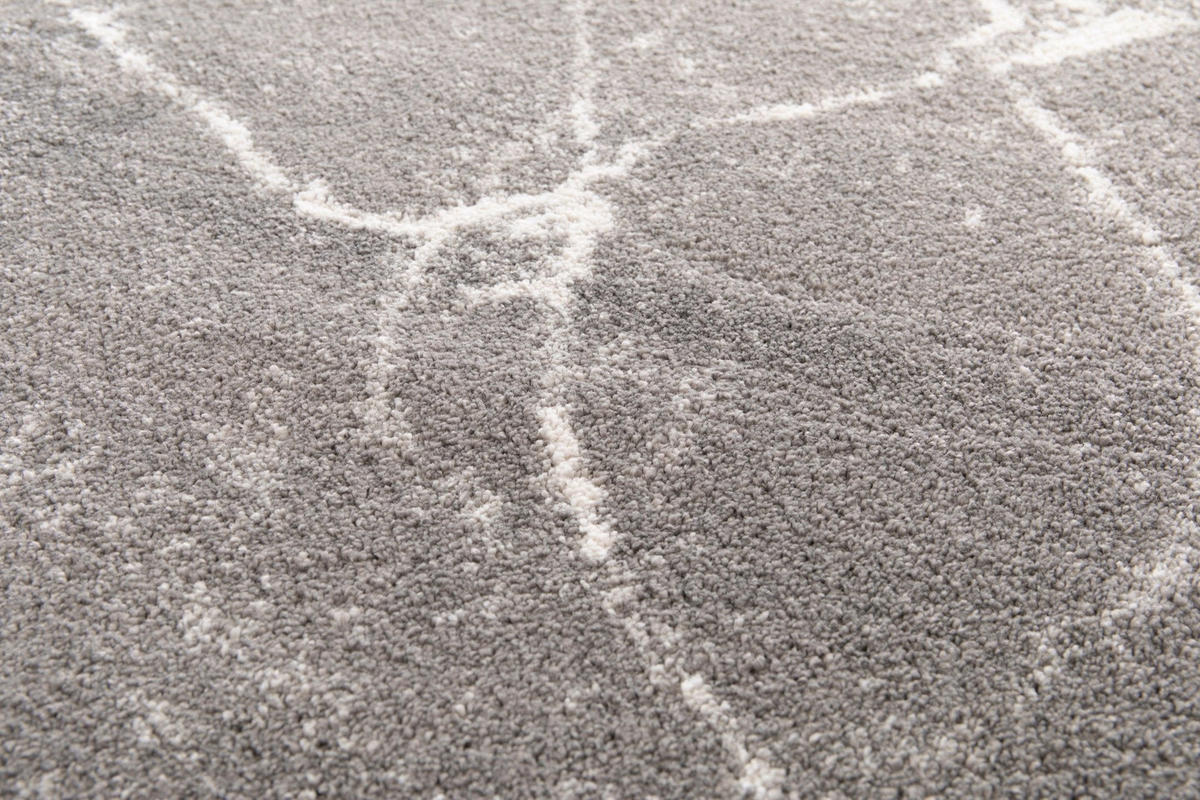 TEPPICH ultraweich designorientiert grau - Grau, Textil (160/230cm) - AFK Living