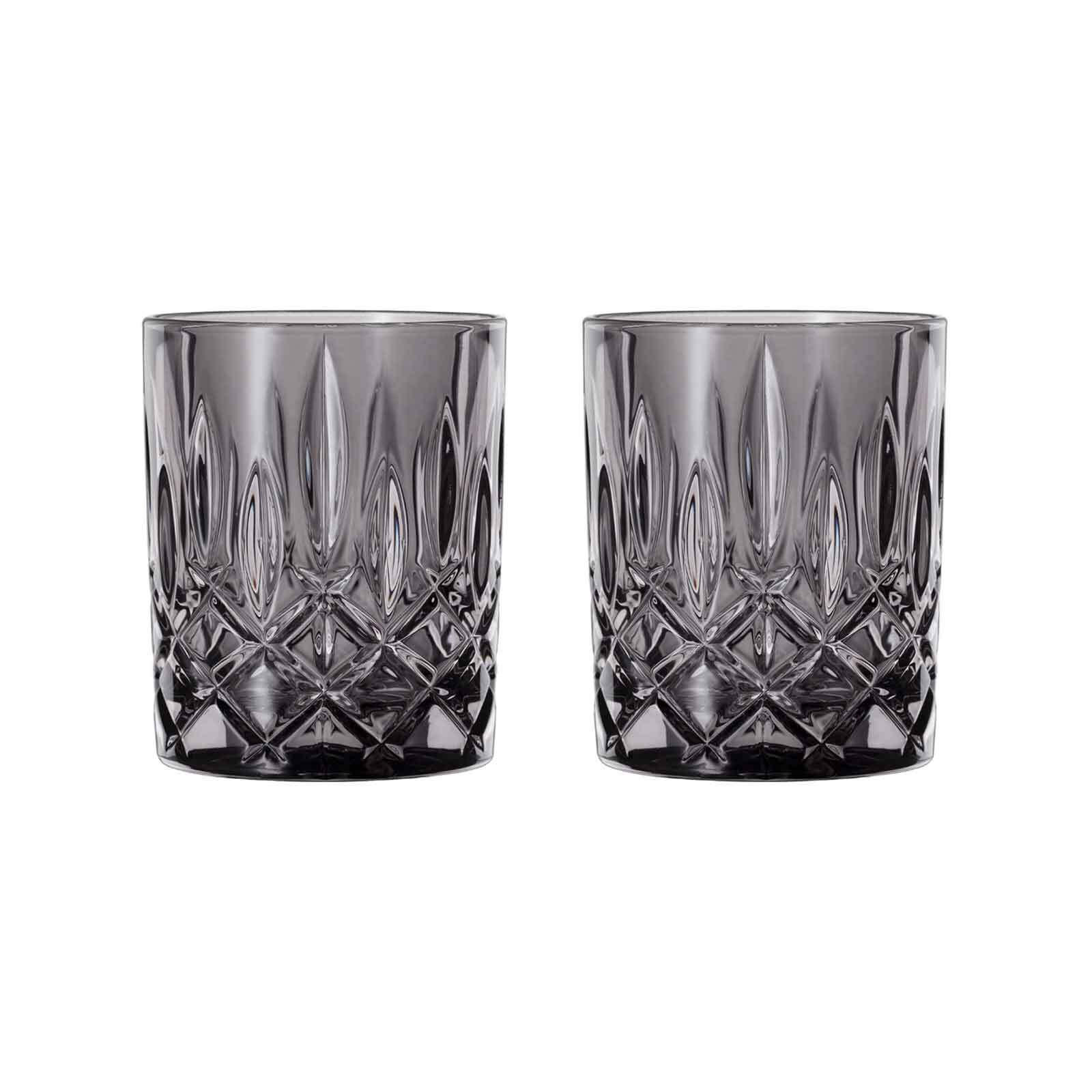 WHISKYBECHER Noblesse Vintage Smoke 295 ml 2er Set - Grau, Glas (0.295L) - Nachtmann