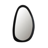 SPIEGEL Lou Schwarz 3/100/60 cm - Schwarz, Holz (100/60/3cm) - Starfurn