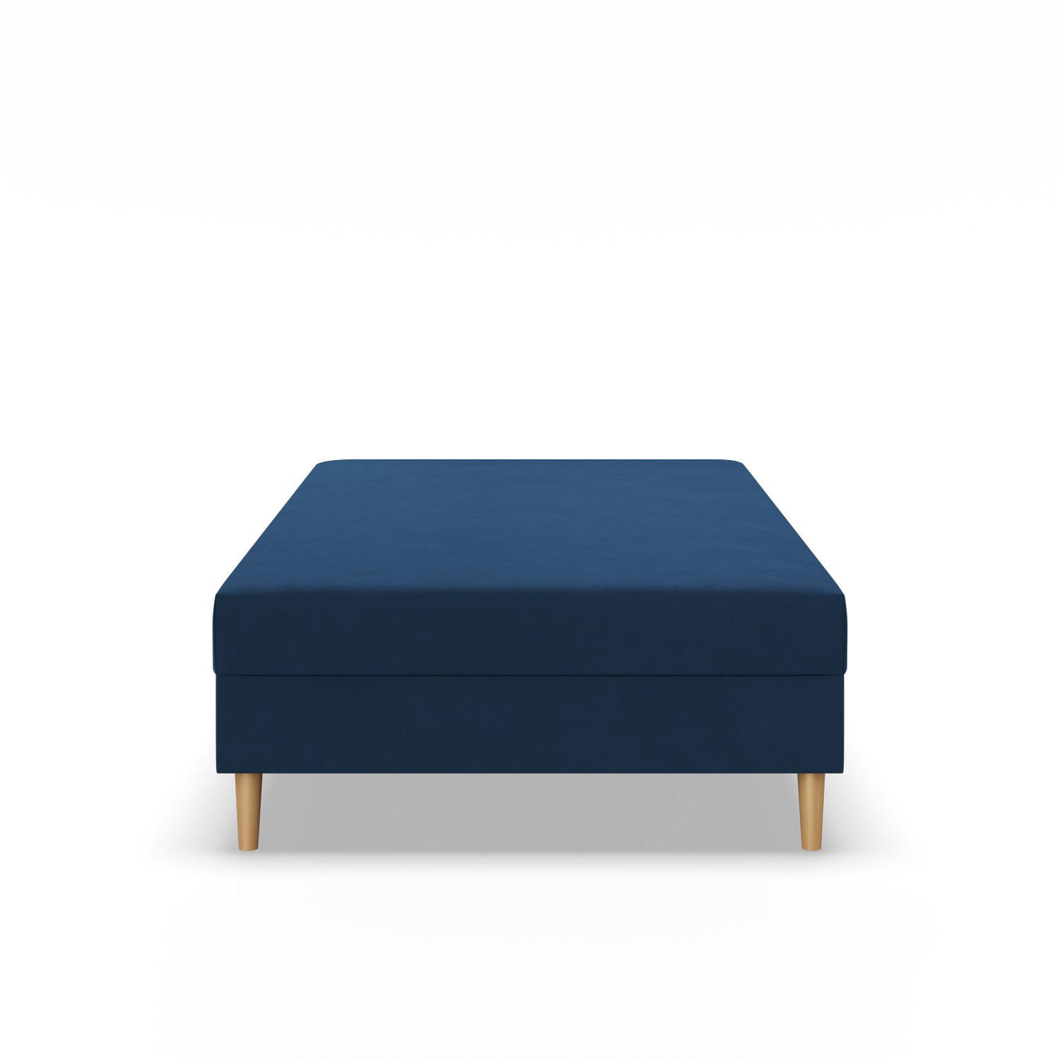 BOXBETT 90x200 CASPE, Blau - Dunkelblau, Textil (90/200cm) - Mebligo