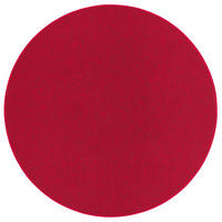 FEINSCHLINGEN VELOUR TEPPICH STRONG RUND - Rot, Textil (200/200cm) - Snapstyle