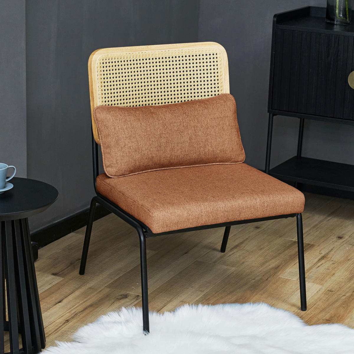 LOUNGESESSEL Svea - Braun, Holz (61/88/52cm) - SVITA