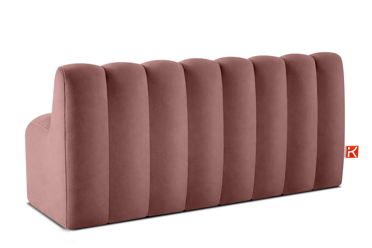 ESSZIMMERBANK CORDA, Rosa - Pink, Holz/Holzwerkstoff (163/78/71cm) - KONSIMO®