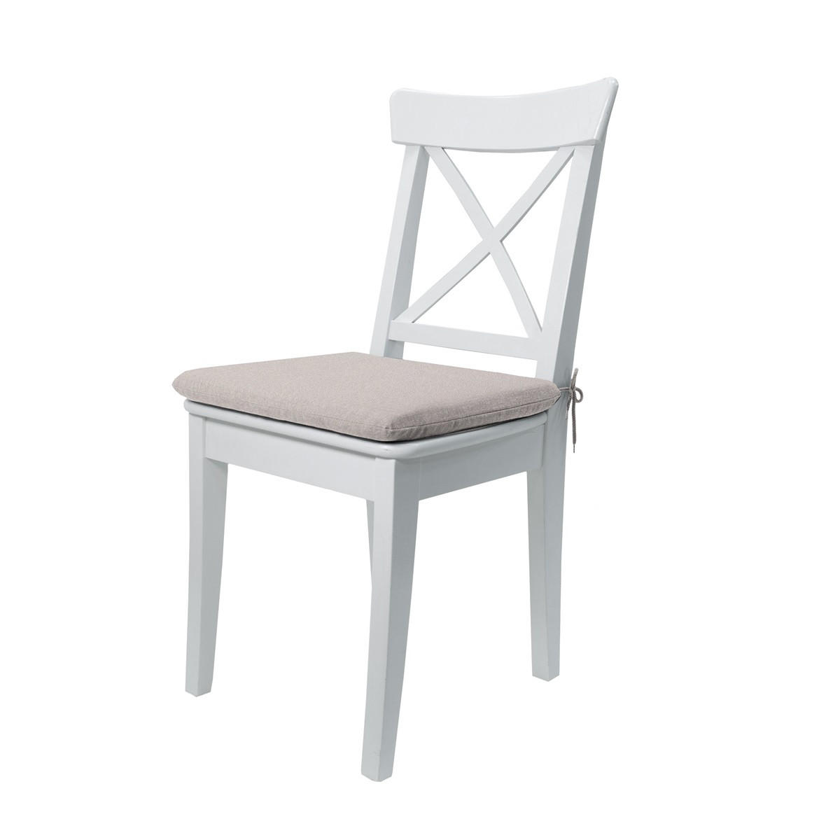 SITZKISSEN Neapel 40/40 cm 4er-Set - Taupe, Textil (40/4/40cm) - Madison