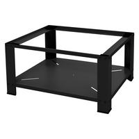 PODSTAVEC PRO PRAČKU s odkládací plochou 63x54 cm, černý, z oceli - černá, kov (54/32/63cm) - ML-DESIGN