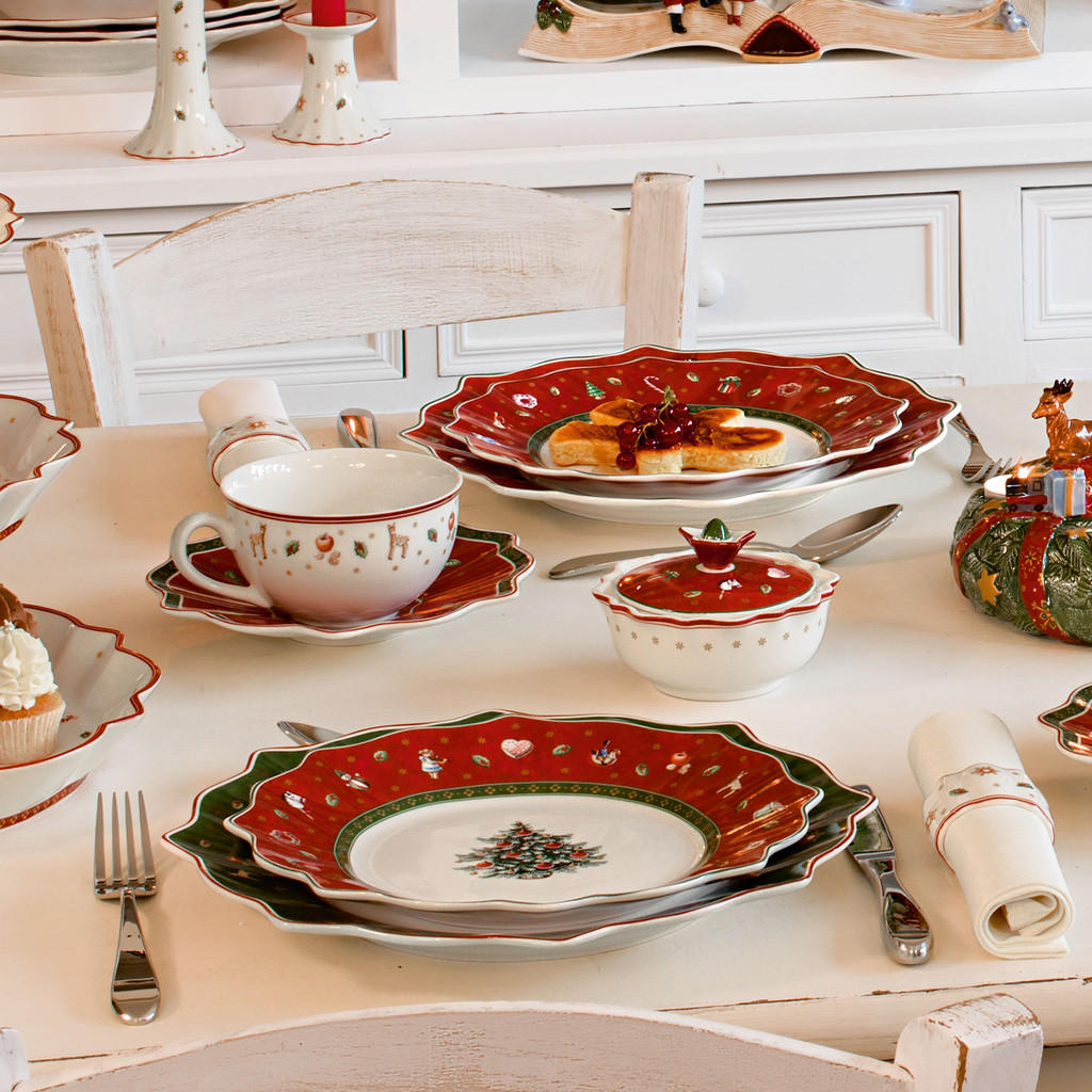 SPEISETELLER Toy's Delight grün ø 28,4 cm 6er Set - Grün, Keramik (28.4cm) - Villeroy & Boch