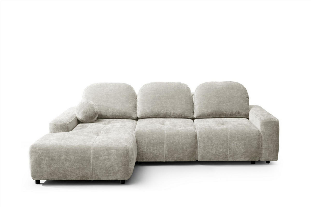ECKSOFA Argos In Vibe - Beige, Holzwerkstoff/Textil (170/267cm) - Fun Möbel