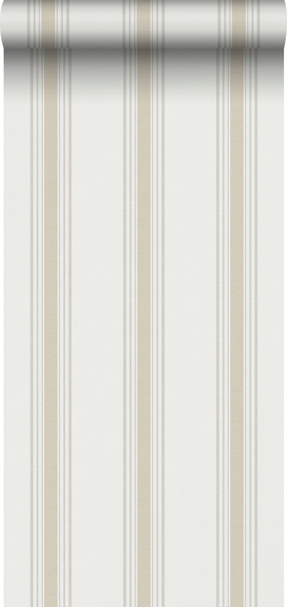 TAPETE Streifen 53 cm x 10.05 m - Beige, Papier (53/1000cm) - Sanders & Sanders