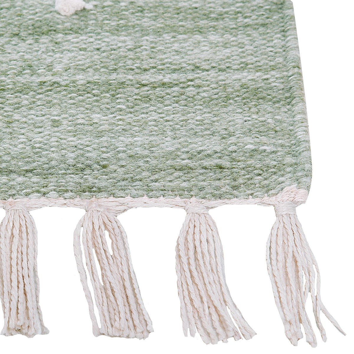 OUTDOOR-TEPPICH Yavu 200/140 cm - Grün, Kunststoff (140/200cm) - Beliani