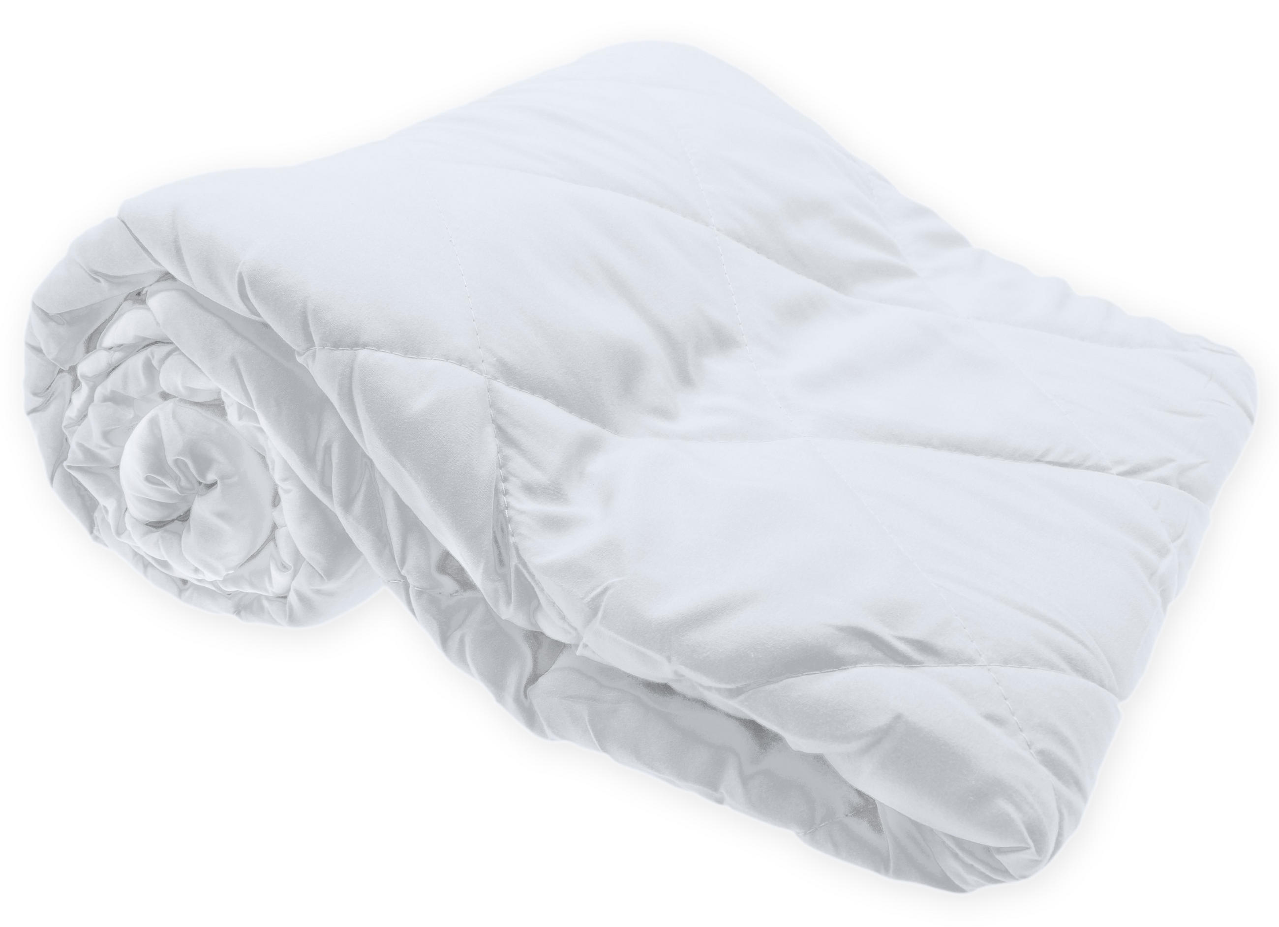 LEICHTSTEPPBETT 135x200 cm Weiß Microfaser Sommer Bettdecke - Weiß, Textil (135/200cm) - TiborTex