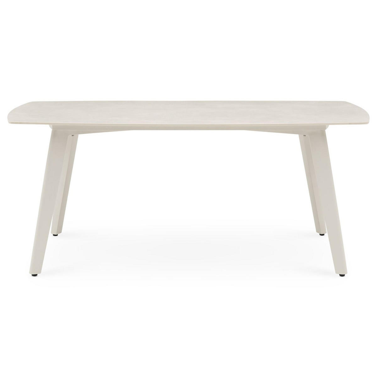 GARTENTISCH MEZA - Creme, Metall (90/180/75cm) - IDIMEX