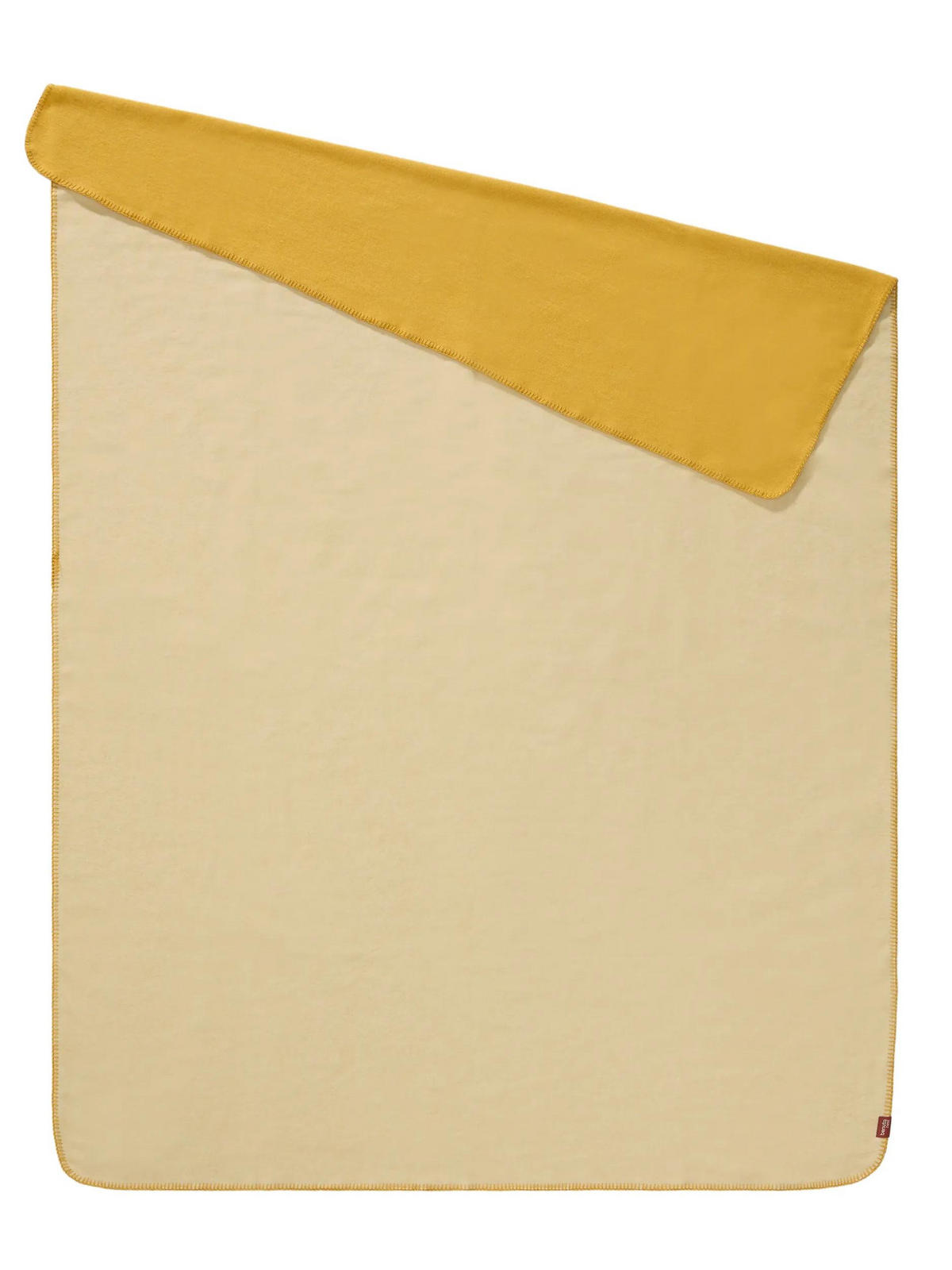 DECKE Mona Gelb 140/200 cm - Gelb, Textil (140/200cm) - benuta