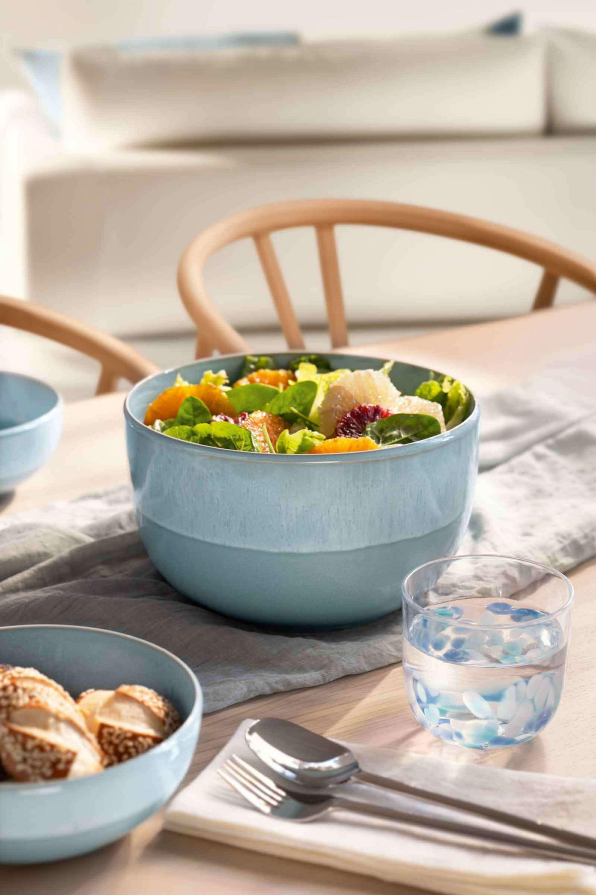 WASSERGLAS Like Confetti blau 200 ml 2er Set - Blau, Glas (0.2L) - like.Villeroy & Boch