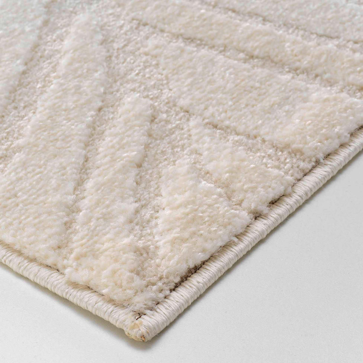 WEBTEPPICH 120/170 cm Ankara - Beige, Kunststoff (120/170cm) - Douceur d´intérieur