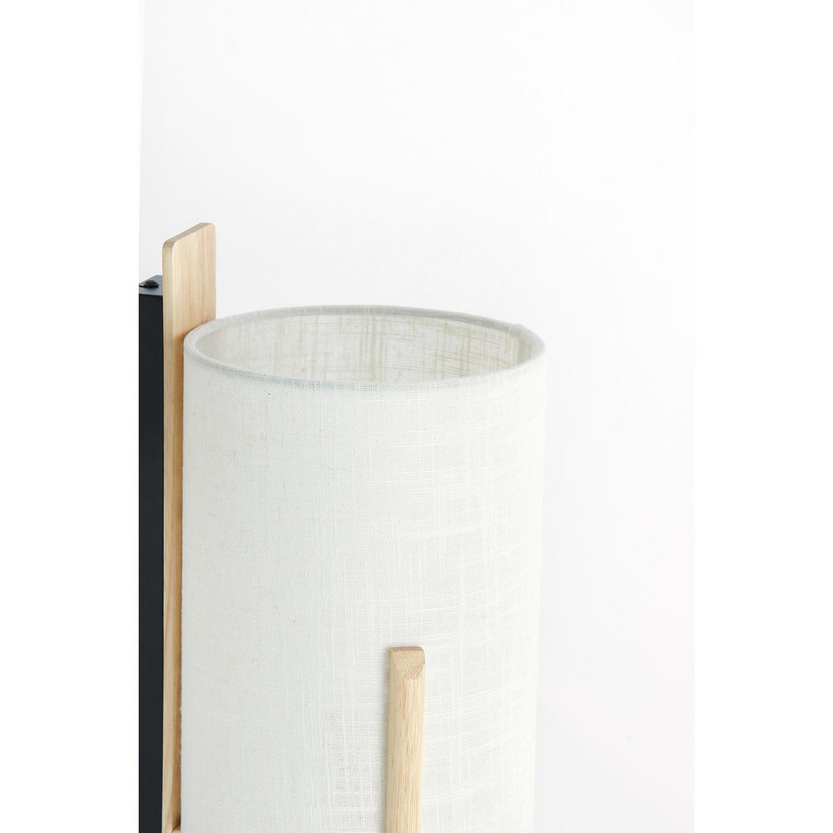 WANDLEUCHTE Litto Braun 22/18/36 cm - Braun, Holz (18/36/22cm) - Light & Living