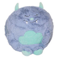 KUSCHELKISSEN Monster 45 cm Plüsch Kissen Flieder - Flieder, Textil (40/45cm) - TiborTex
